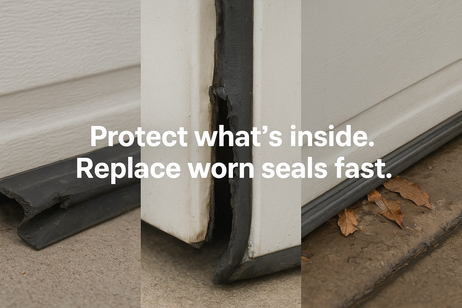 Garage Door Bottom and Perimeter Seals